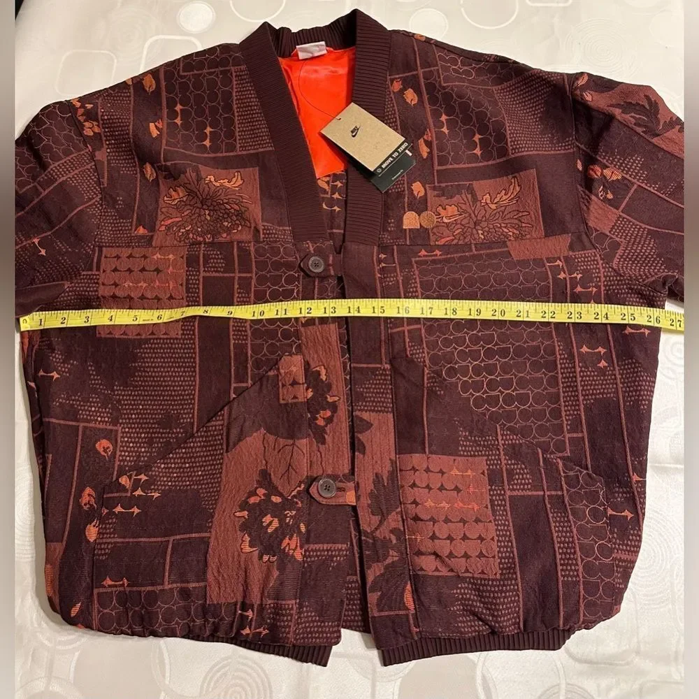 Women’s Nike Naomi Osaka Oversize Jacquard collection Jacket size Small, NWT